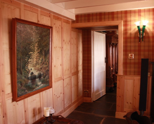 traditional style wall panelling