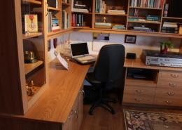 modern compact home office