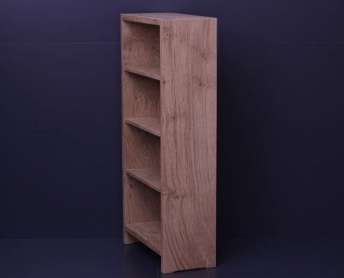 Flows Bookcase in Highland Oak