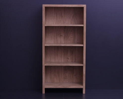 Flows Bookcase in Highland Oak